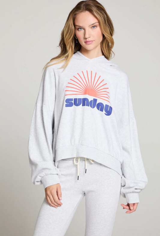 Sunday Sun Hoodie (Grey)