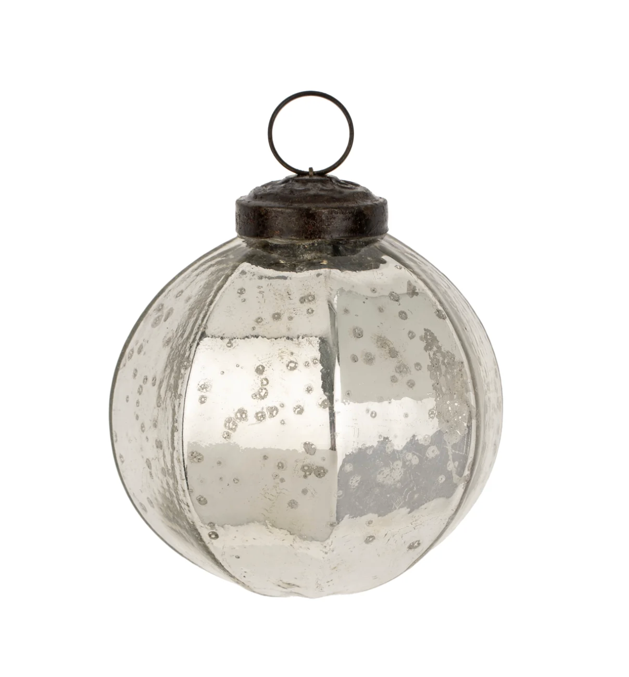 Silver Frost Holiday Ornament