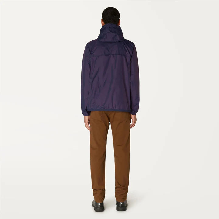 Claude Packable Unisex Rain Jacket (Violet)