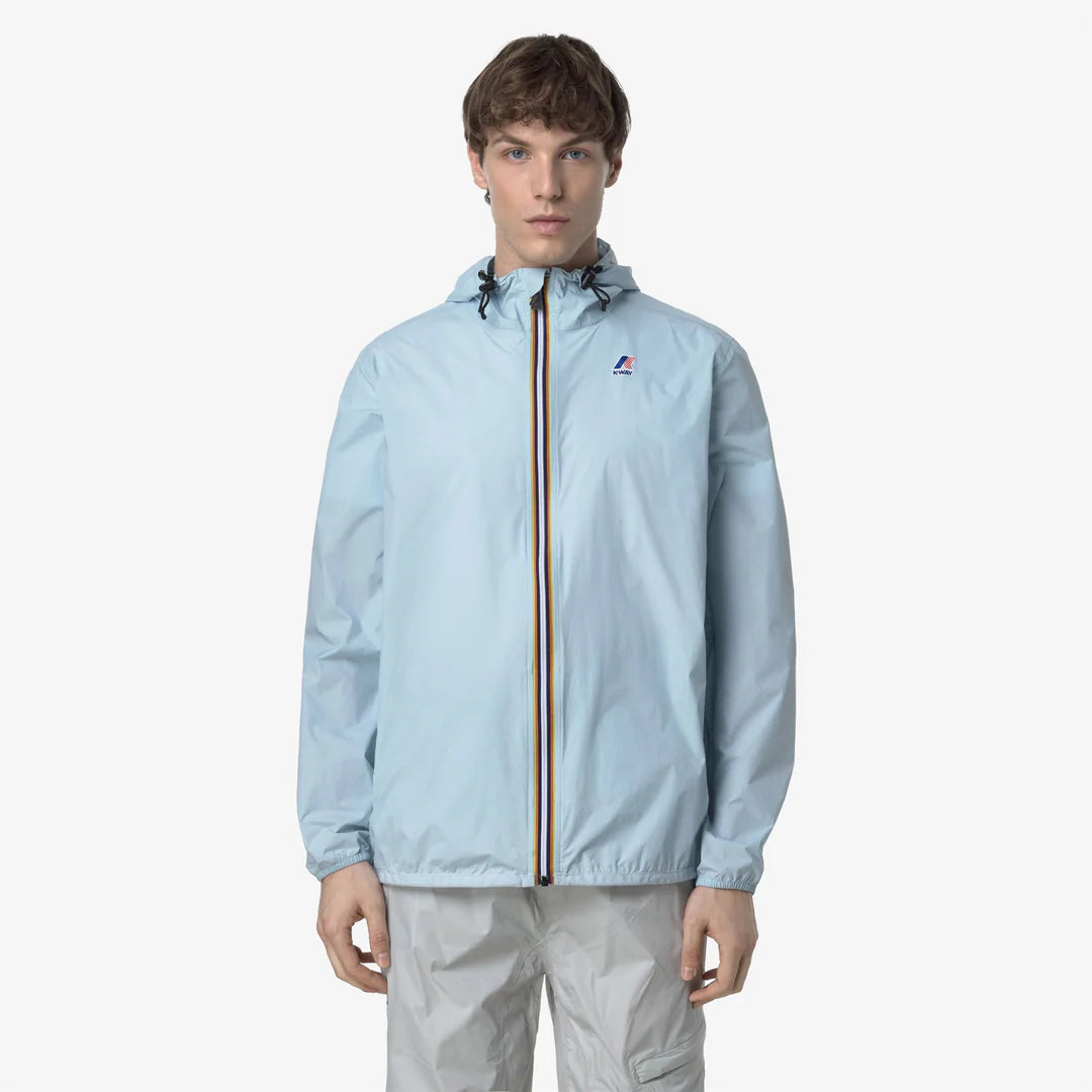 Claude Packable Unisex Rain Jacket (Baby Blue)