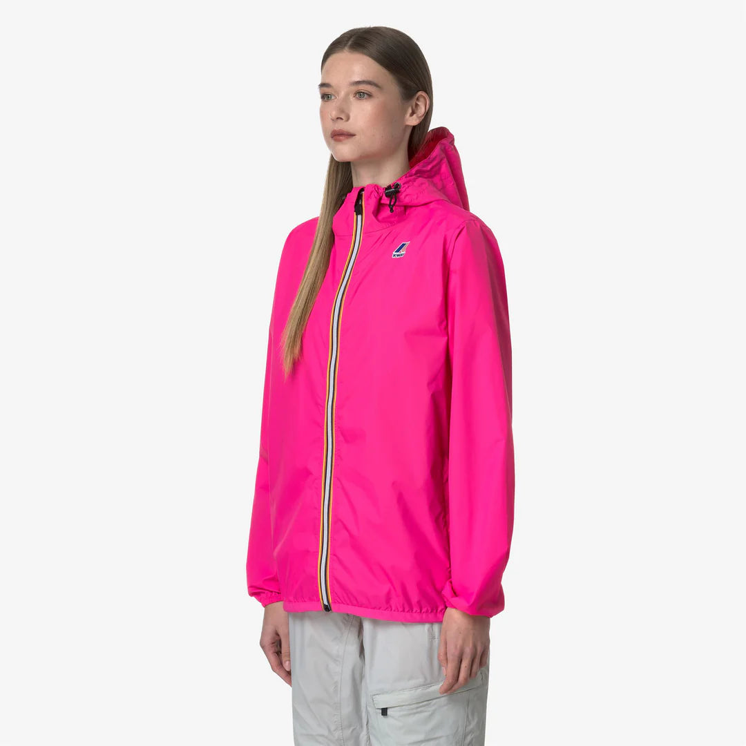 Claude Packable Unisex Rain Jacket (Intense Pink)