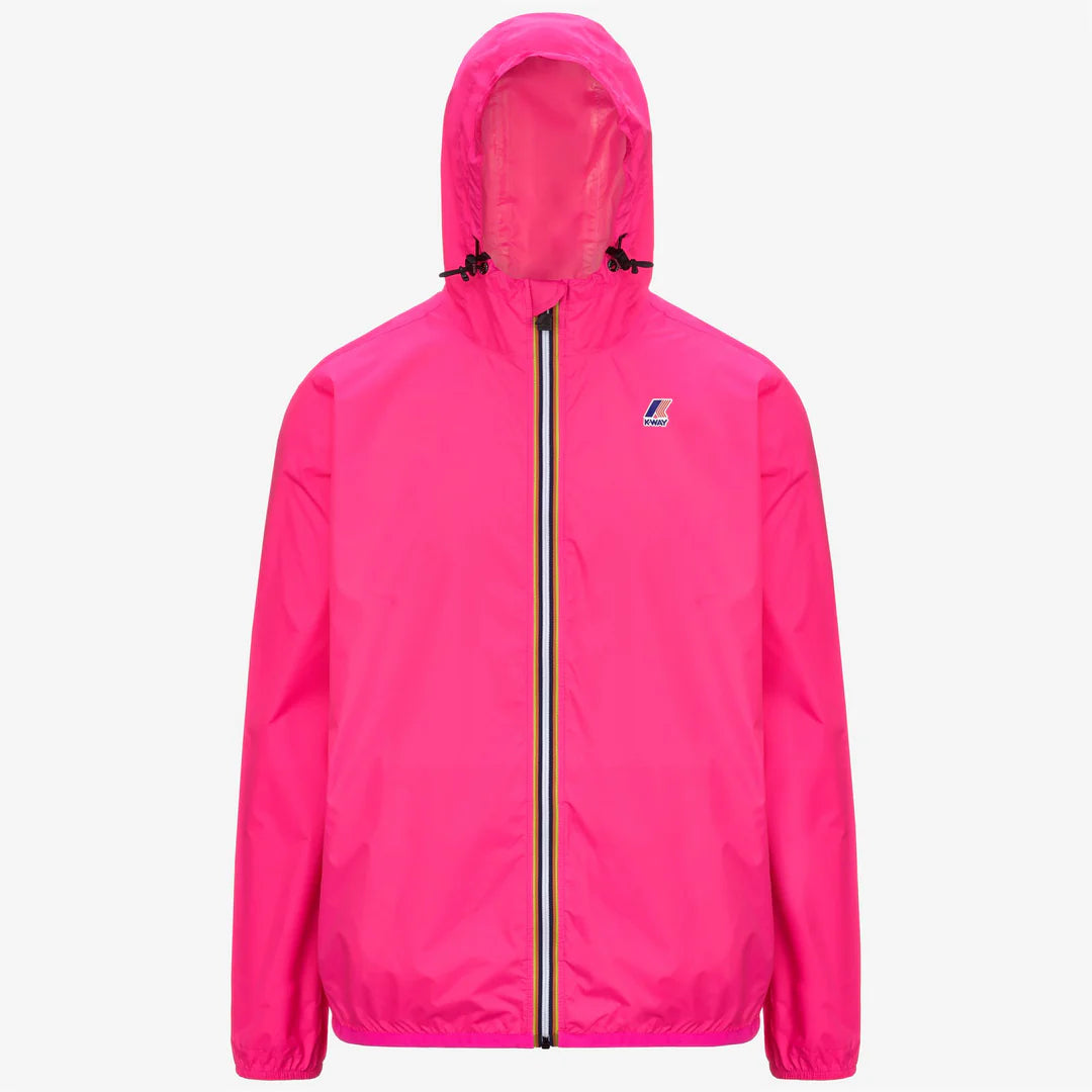 Claude Packable Unisex Rain Jacket (Intense Pink)