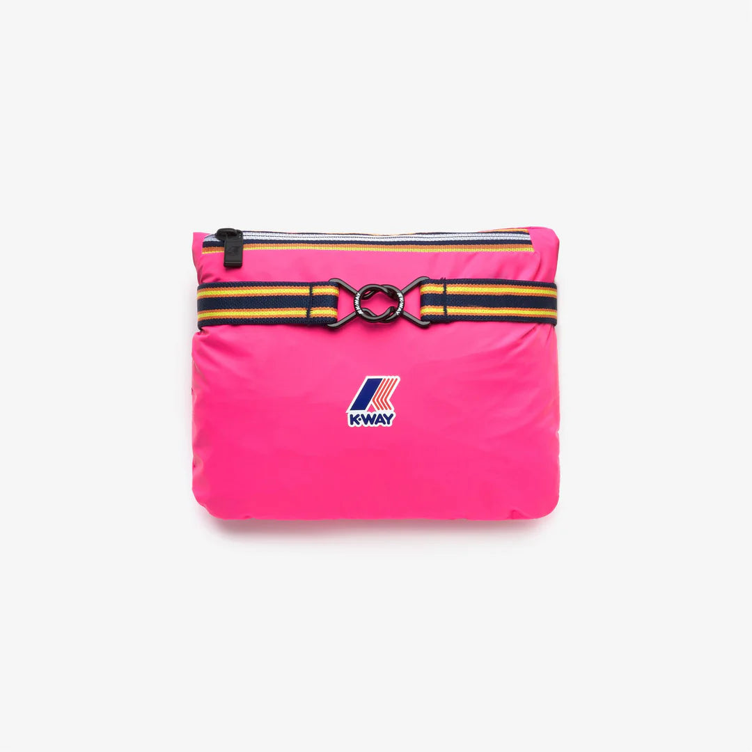 Claude Packable Unisex Rain Jacket (Intense Pink)