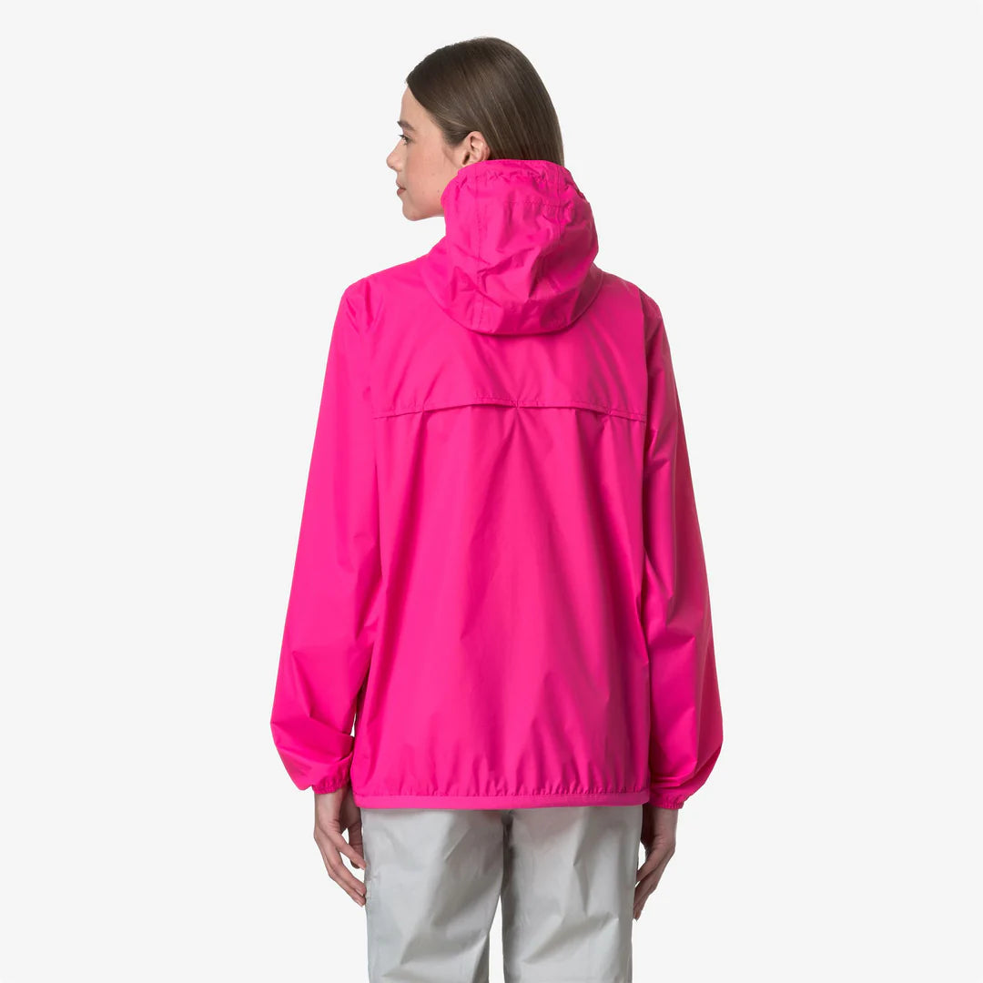 Claude Packable Unisex Rain Jacket (Intense Pink)