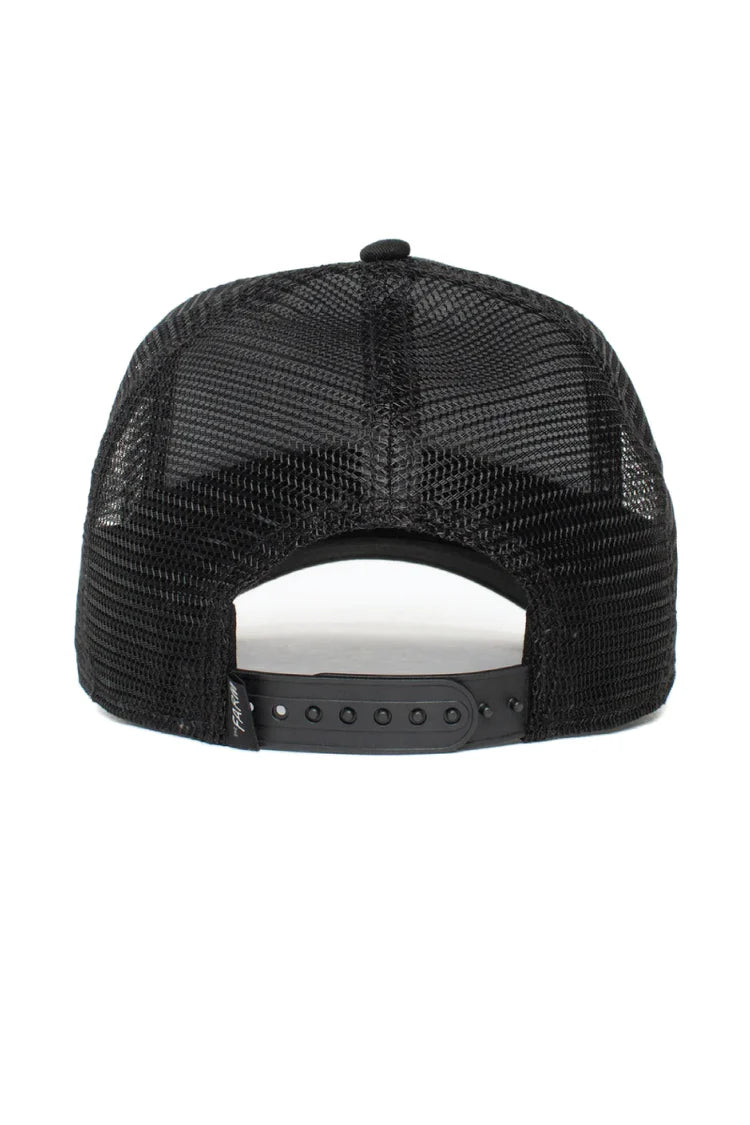 Goorin Bros The Goat {G.O.A.T.} Trucker Hat (Black)