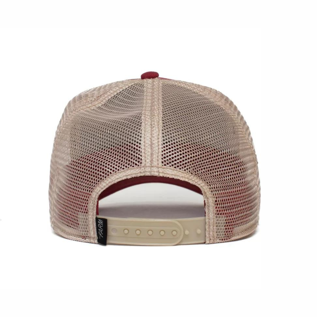 Goorin Bros Baddest Boy Trucker Hat (Bad Boy / Red)