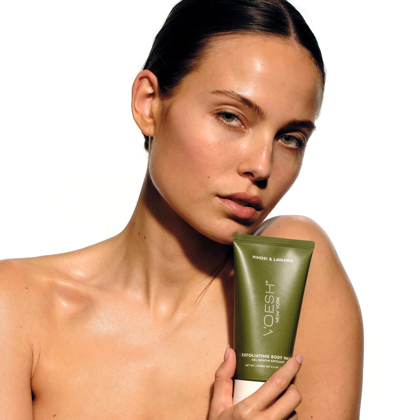 Exfoliating Body Wash 6.2 oz. (Hinoki & Lavanda)