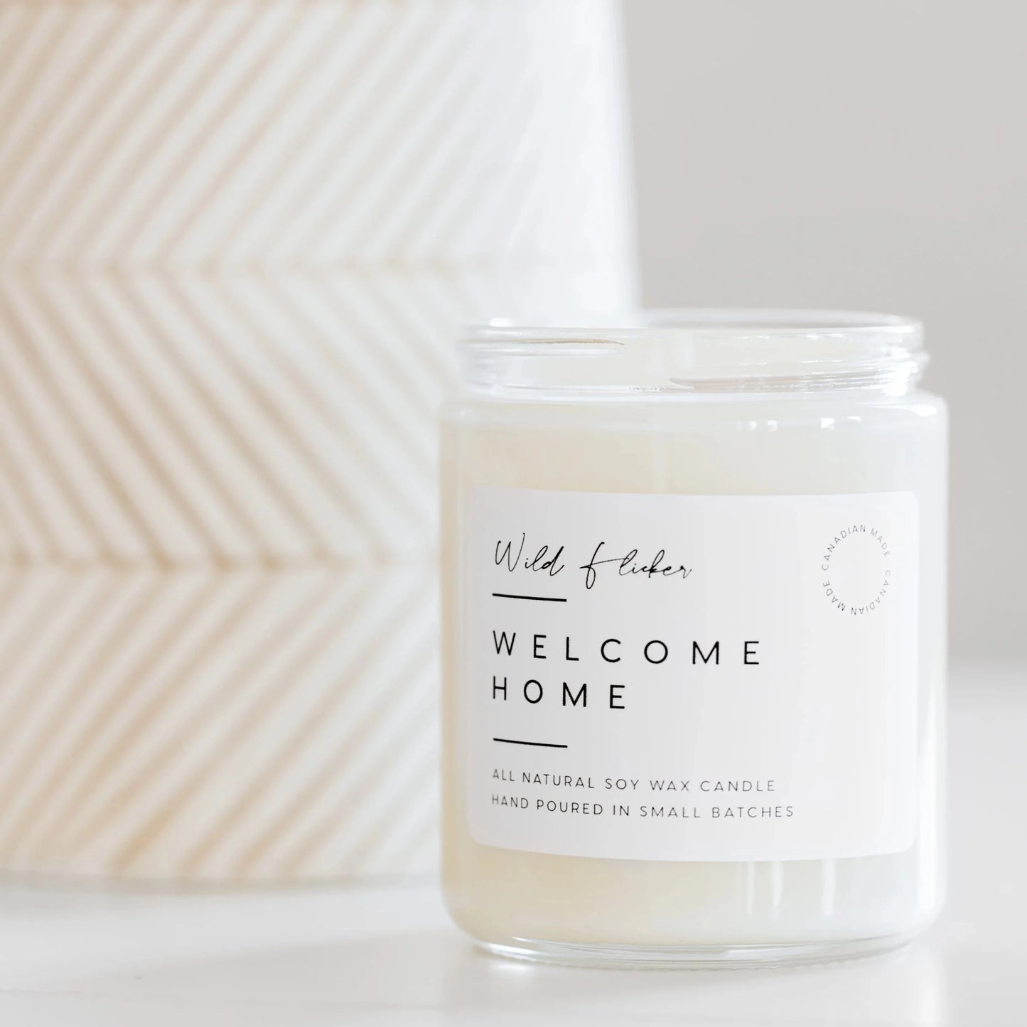 Welcome Home Double Wick Candle