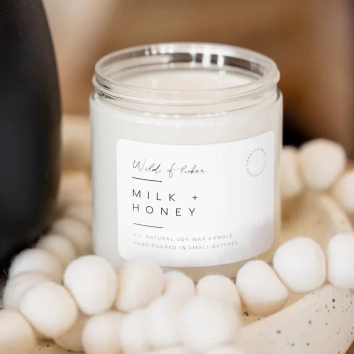 Milk + Honey Double Wick Candle