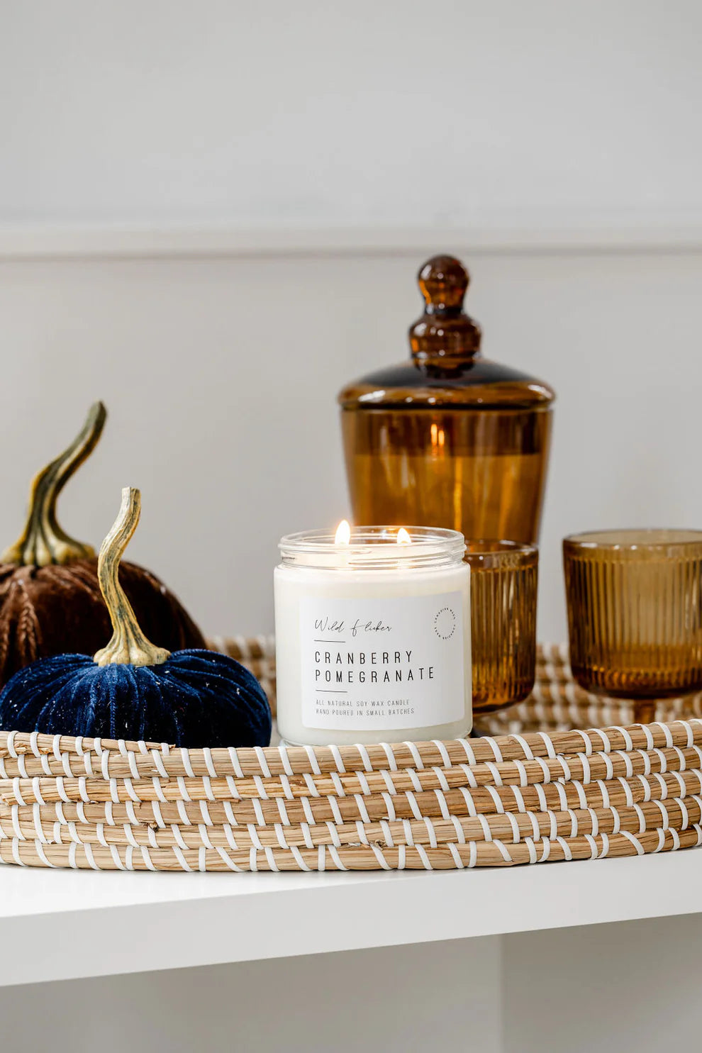 Cranberry Pomegranate Double Wick Candle