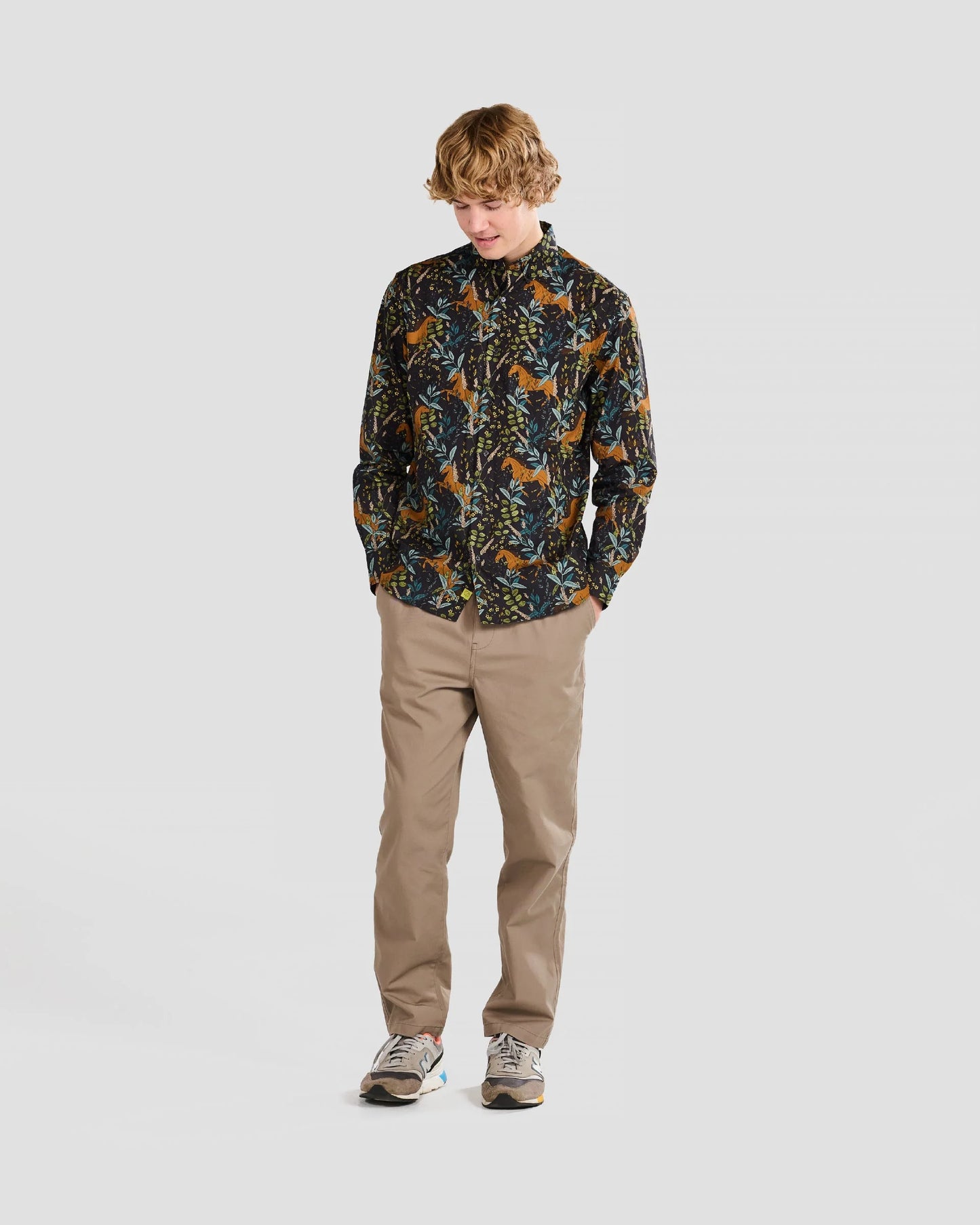 Wild Horses Print Shirt