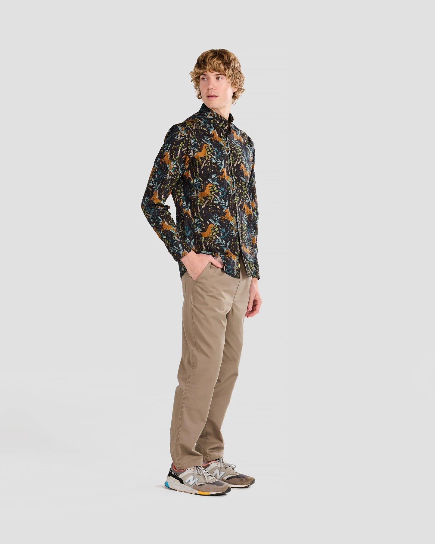 Wild Horses Print Shirt