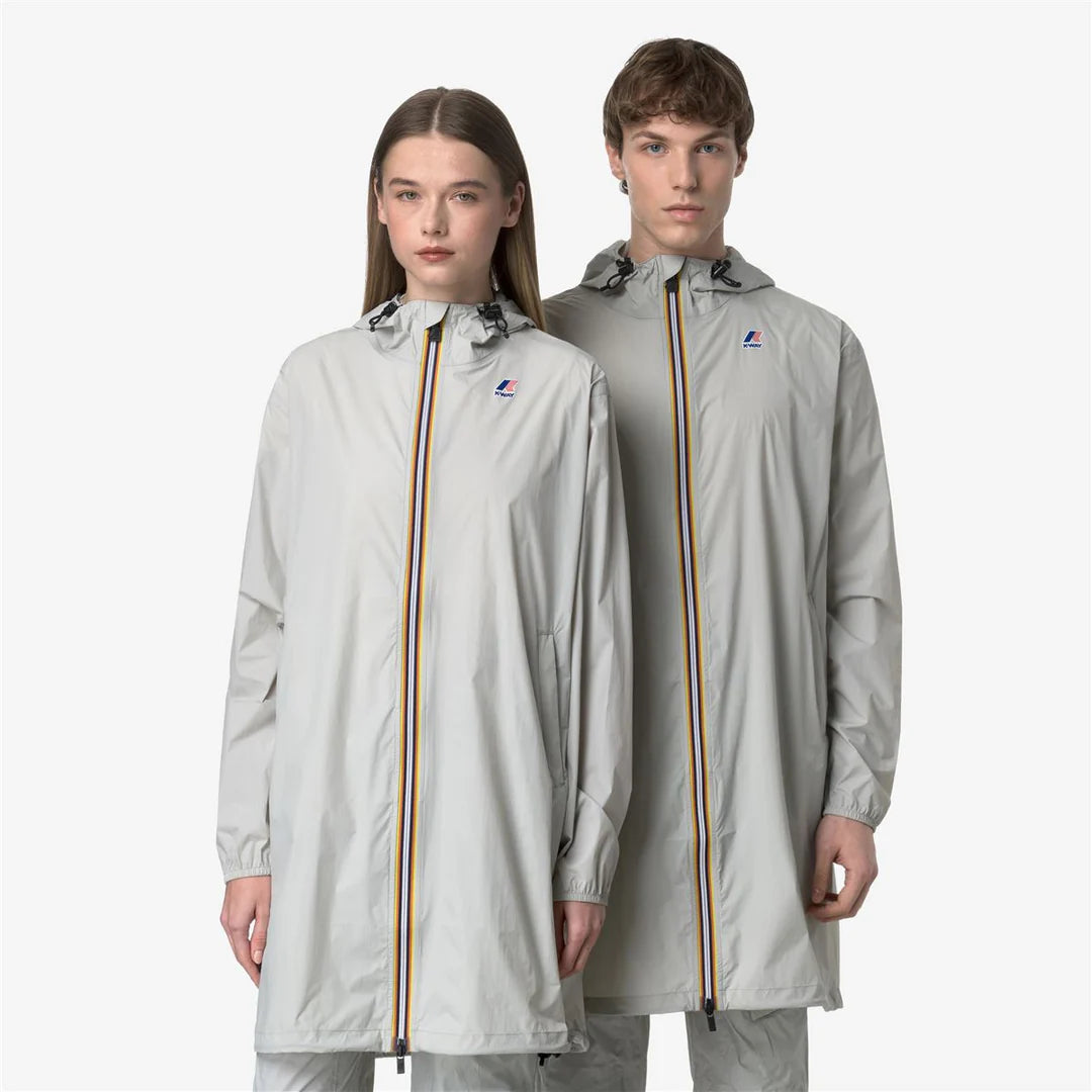 Eiffel East Packable Full Length Rain Jacket (Beige)