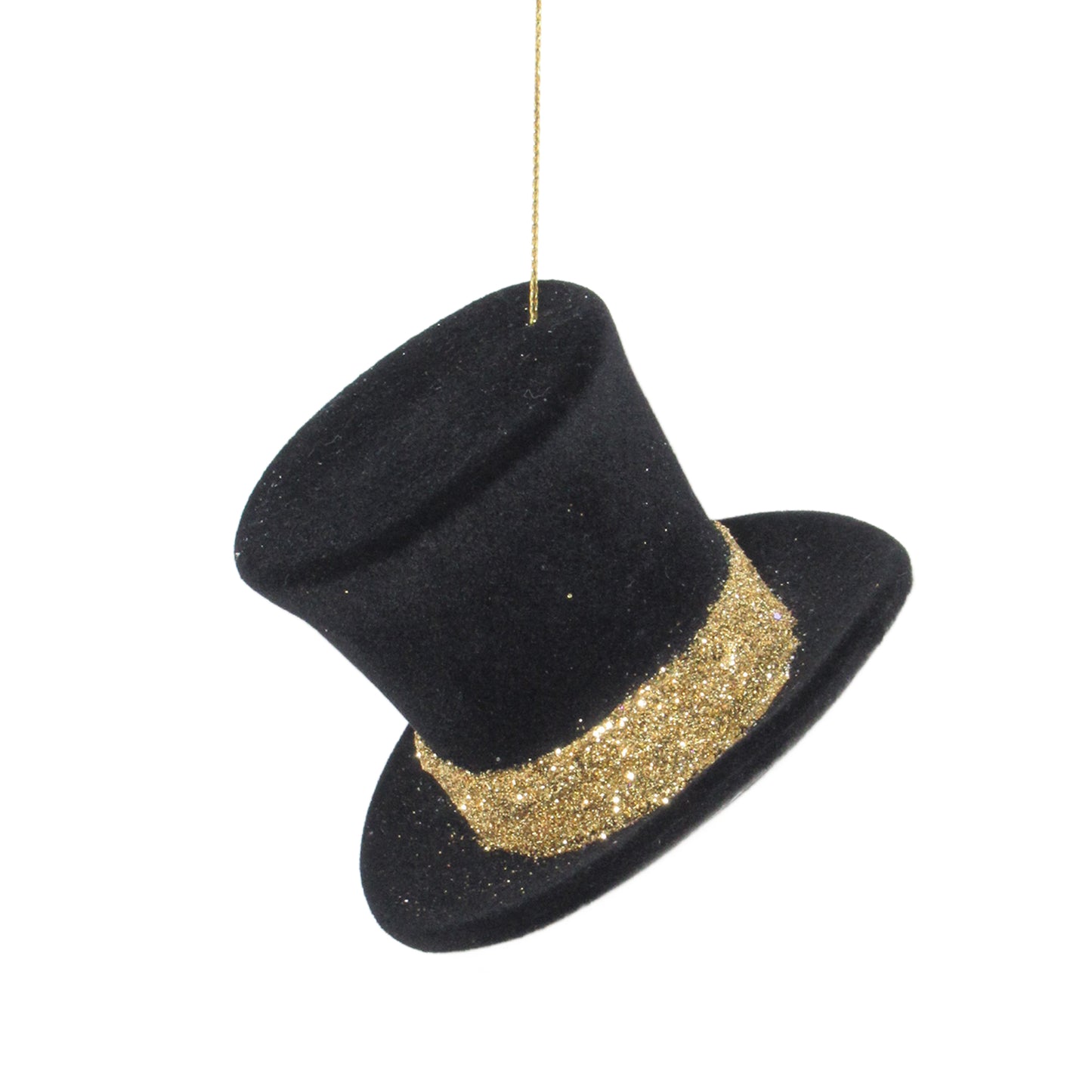 Black Top Hat Ornament
