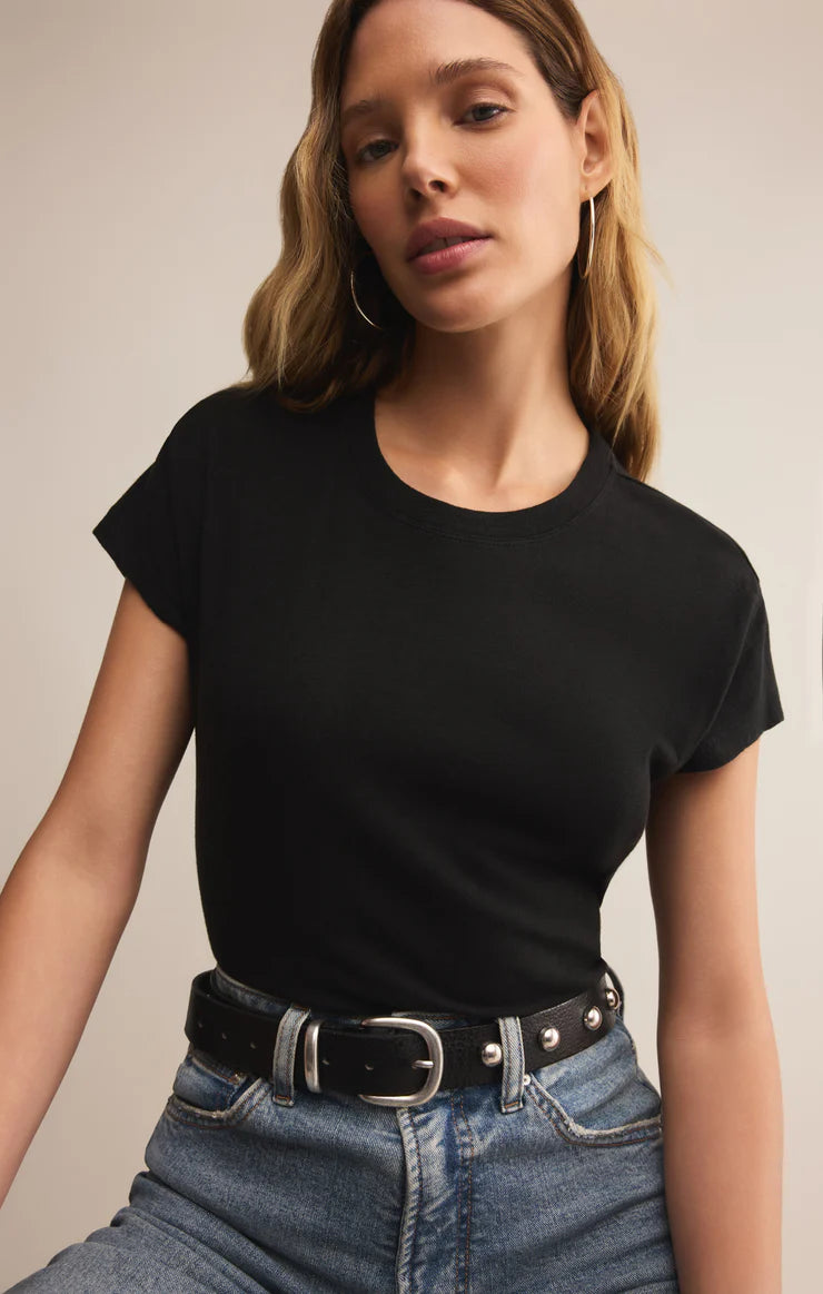 Modern Slub Tee (Black)