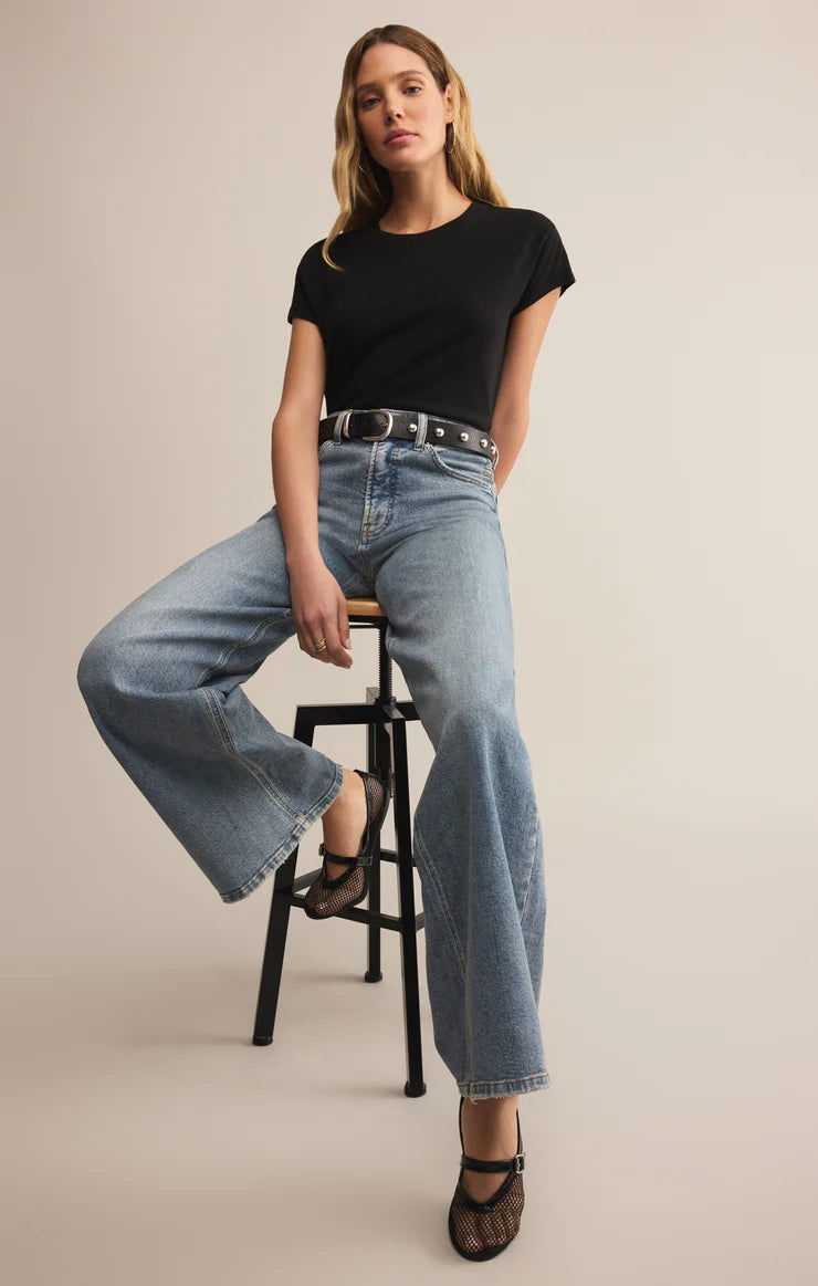 Modern Slub Tee (Black)