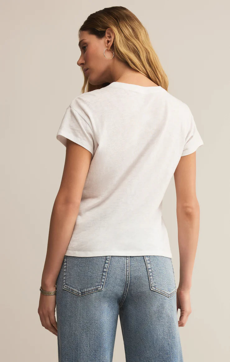 Modern Slub Tee (White)