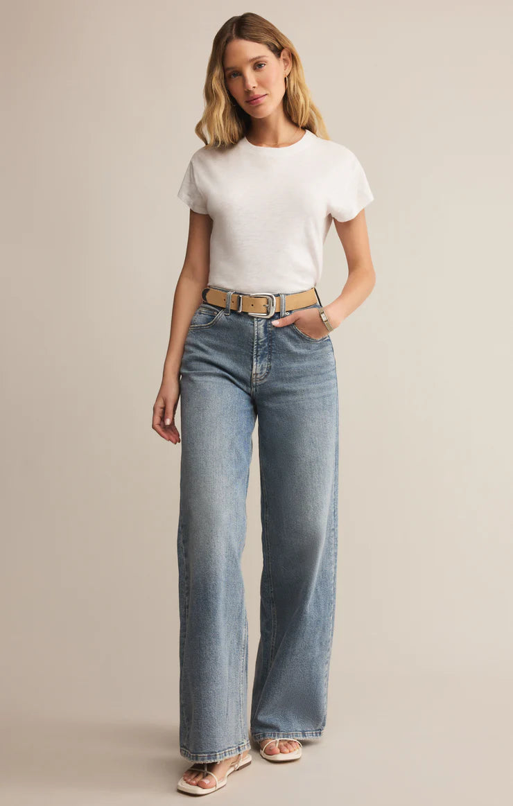 Modern Slub Tee (White)
