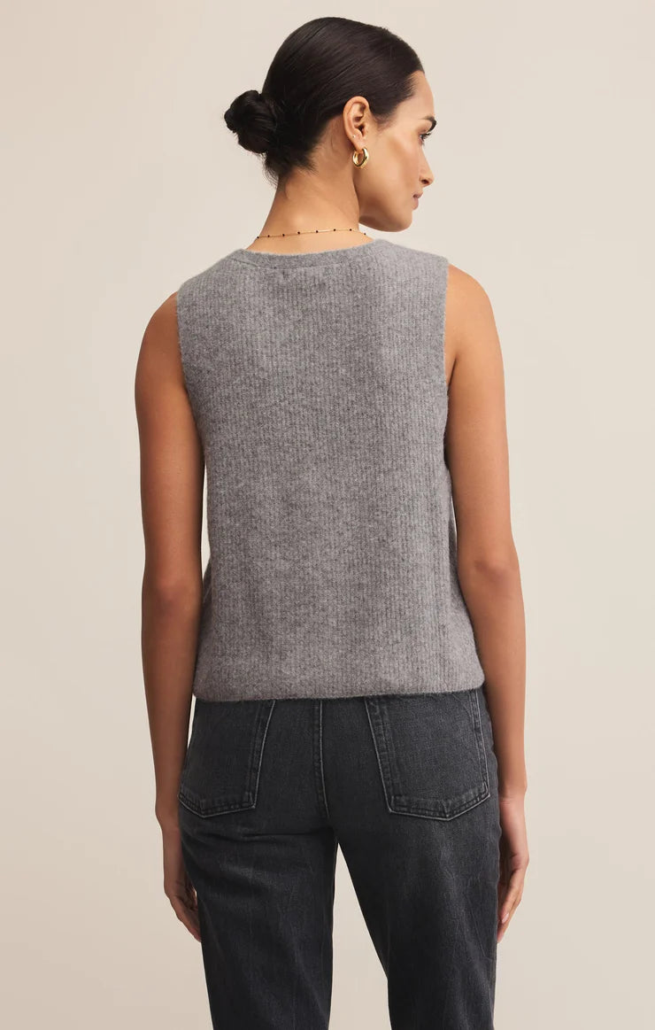 Bryce Sweater Vest (Medium Heather Grey)