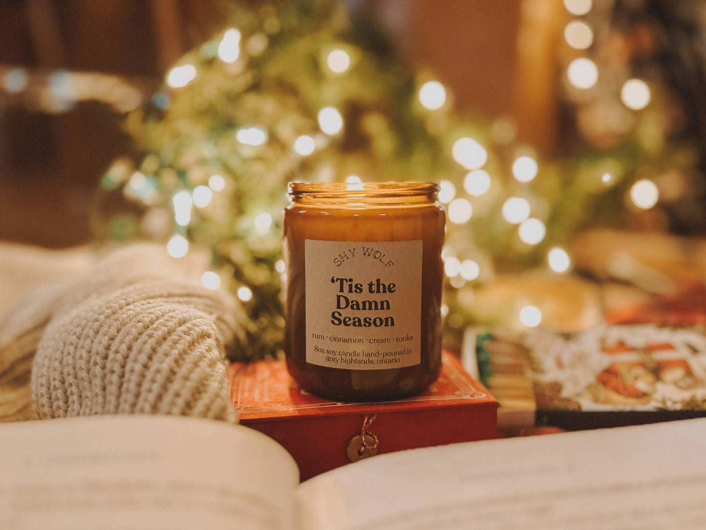 'Tis the Damn Season Soy Wax Candle