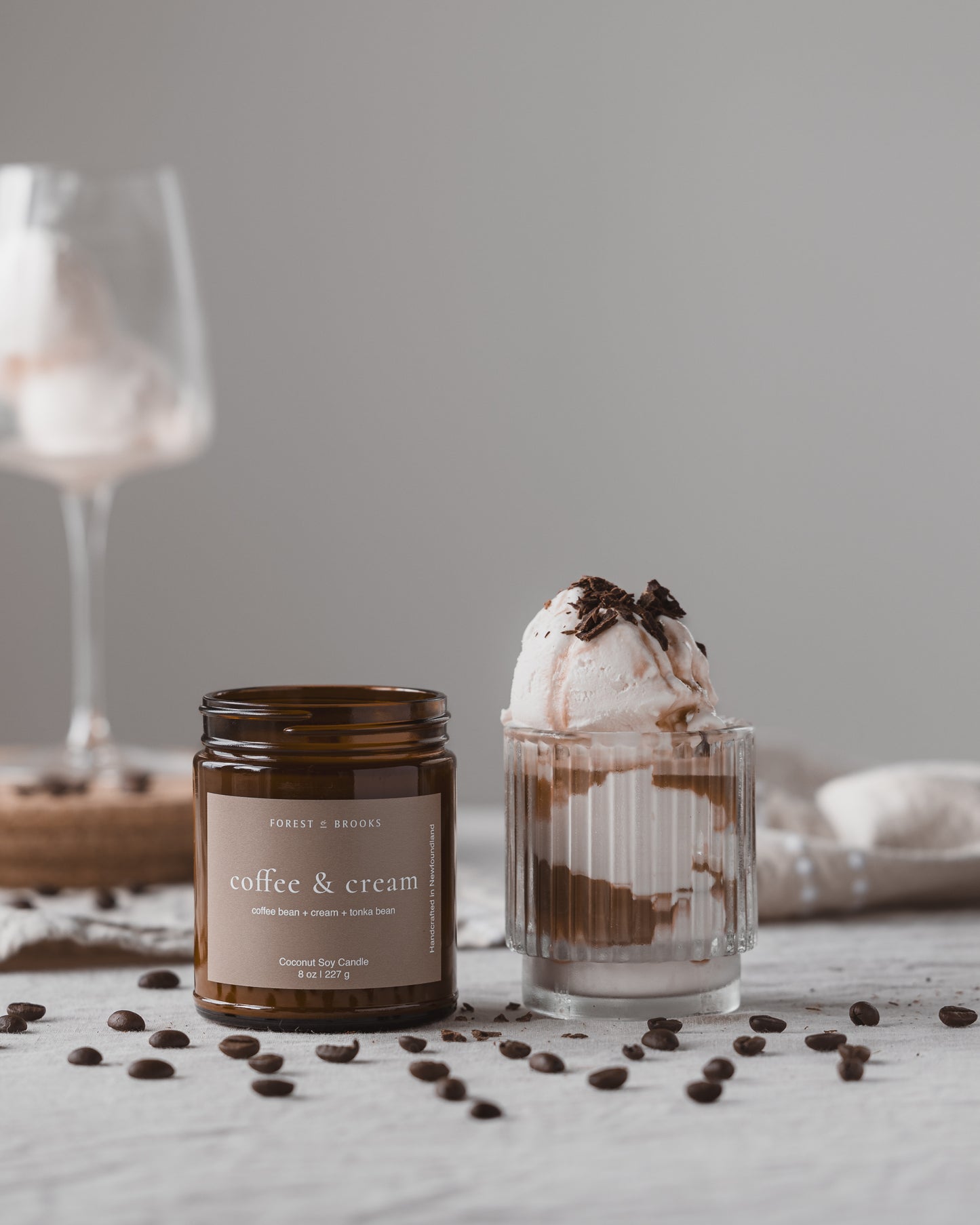Coffee Cream Candle