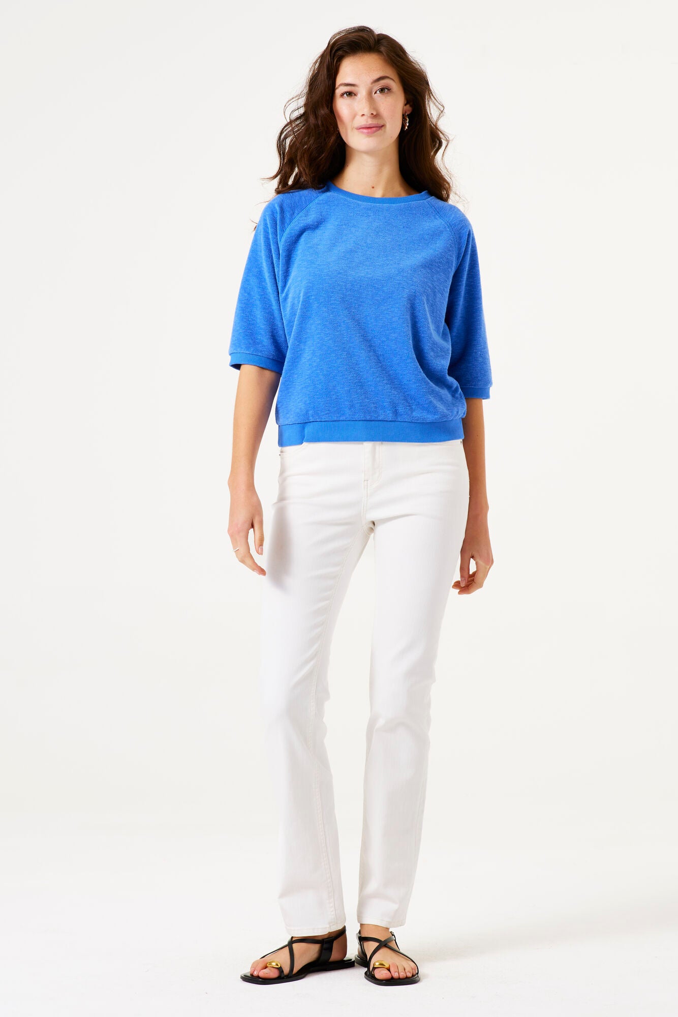 Pamela Sweater Shirt (Blue)