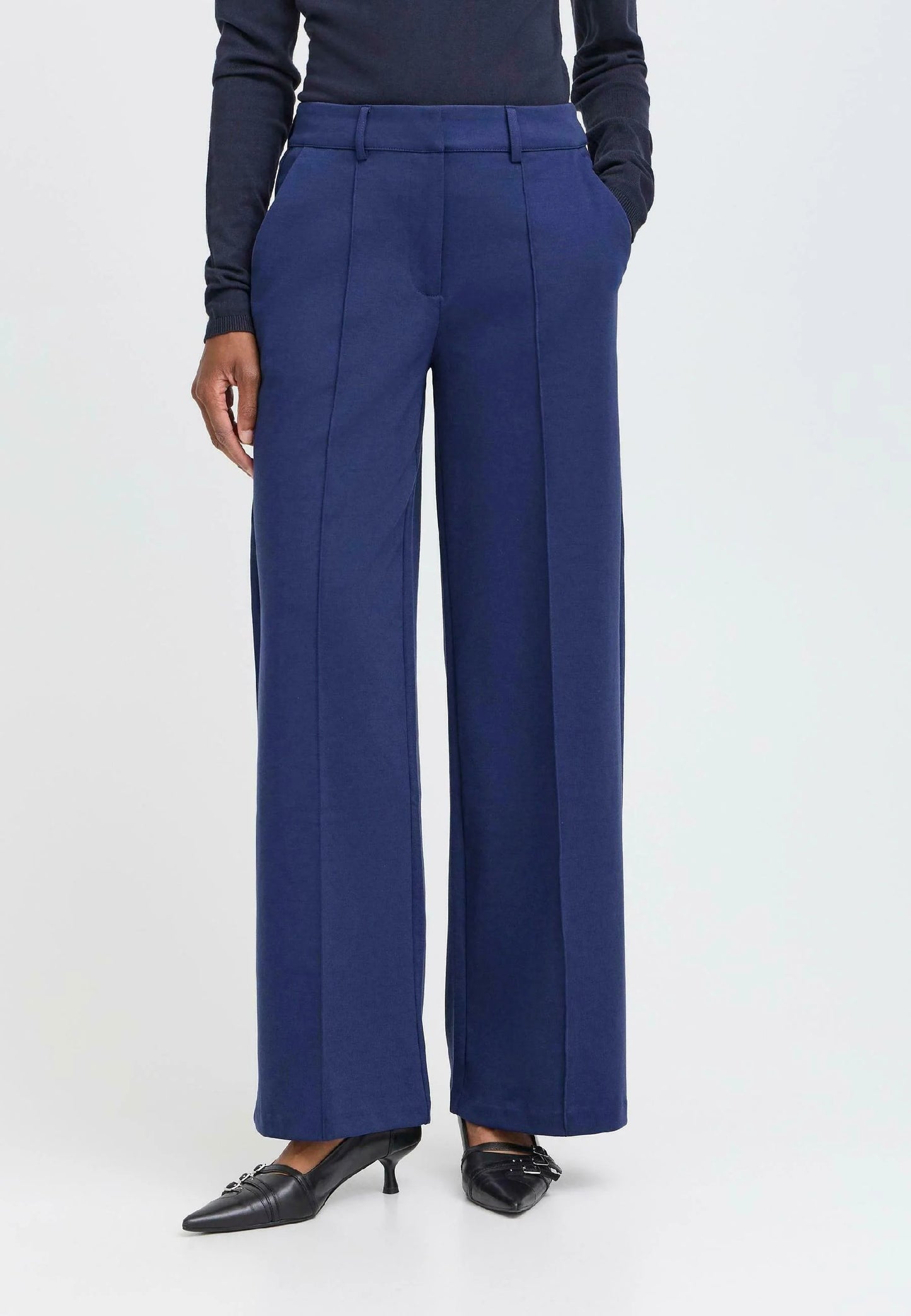 Ihkate Wide Leg Pant (Patriot Blue)