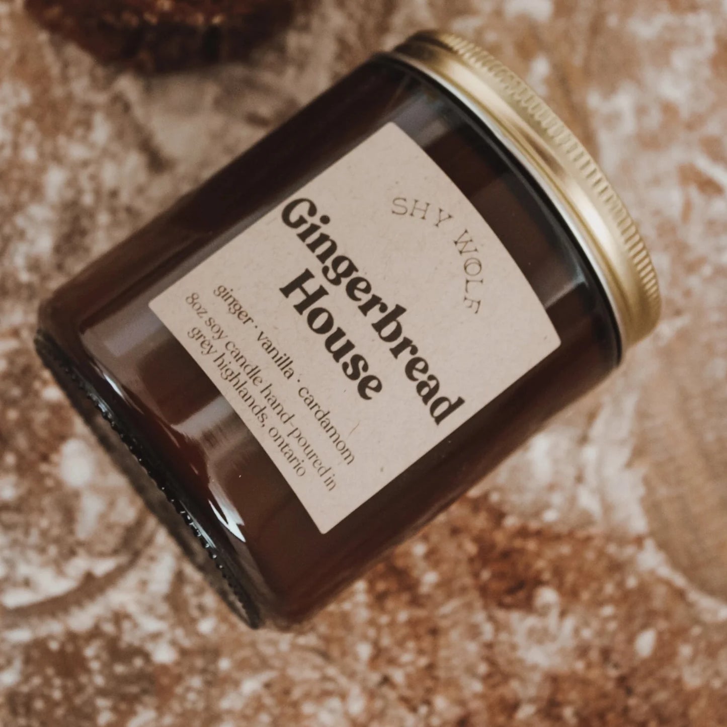 Gingerbread House Soy Wax Candle