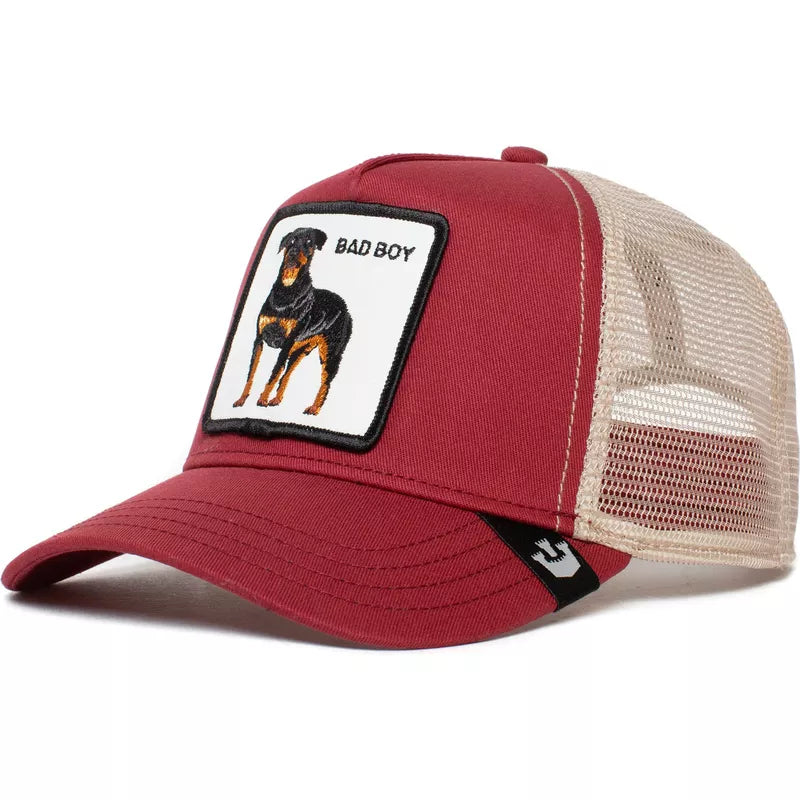 Goorin Bros Baddest Boy Trucker Hat (Bad Boy / Red)