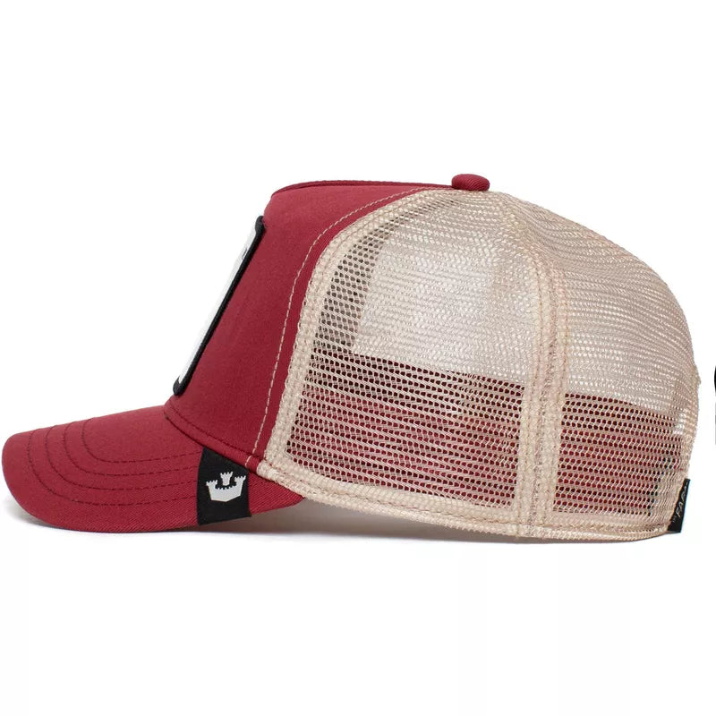 Goorin Bros Baddest Boy Trucker Hat (Bad Boy / Red)