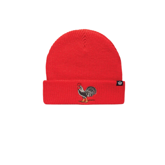 Goorin Bros Ribbed Rooster Toque (Red)