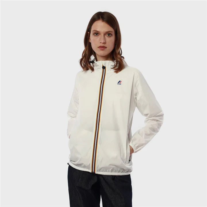 Claude Packable Unisex Rain Jacket (White)
