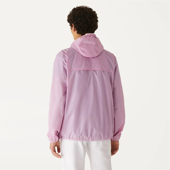 Claude Packable Unisex Rain Jacket (Pink Lavender)