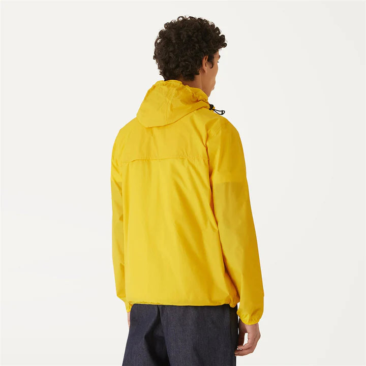 Claude Packable Unisex Rain Jacket (Dark Yellow)