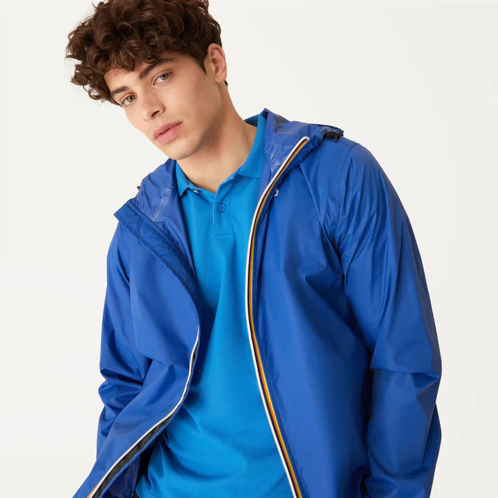Claude Packable Unisex Rain Jacket (Royal Blue)