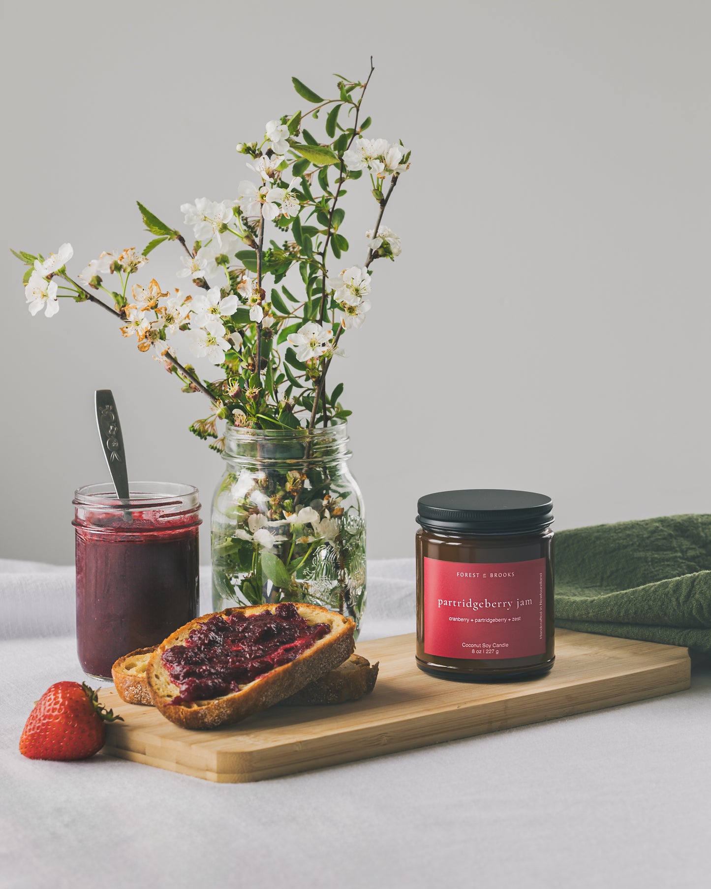 Partridge Berry Jam Candle