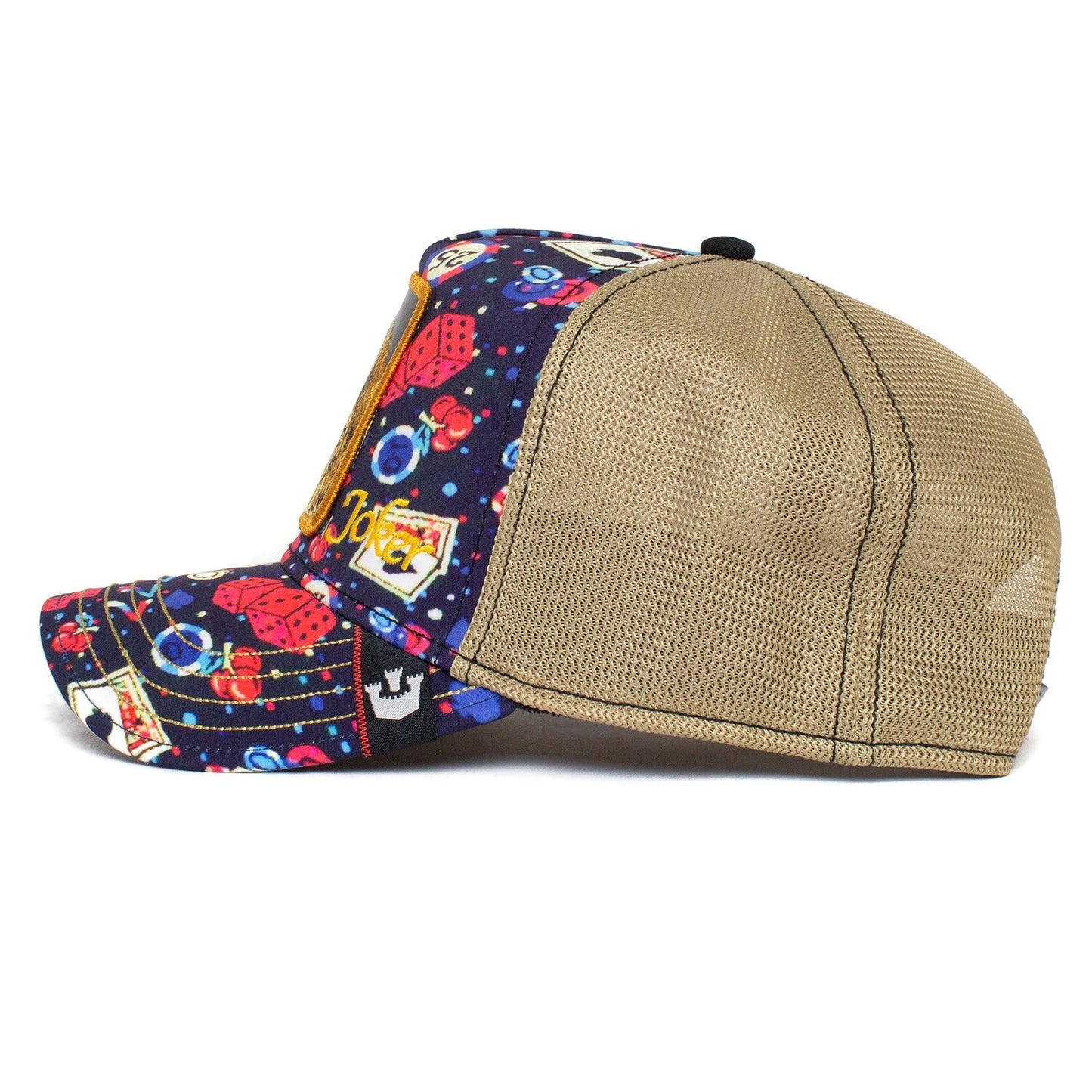 Goorin Bros Poker Face (Joker) Trucker Hat (Black)