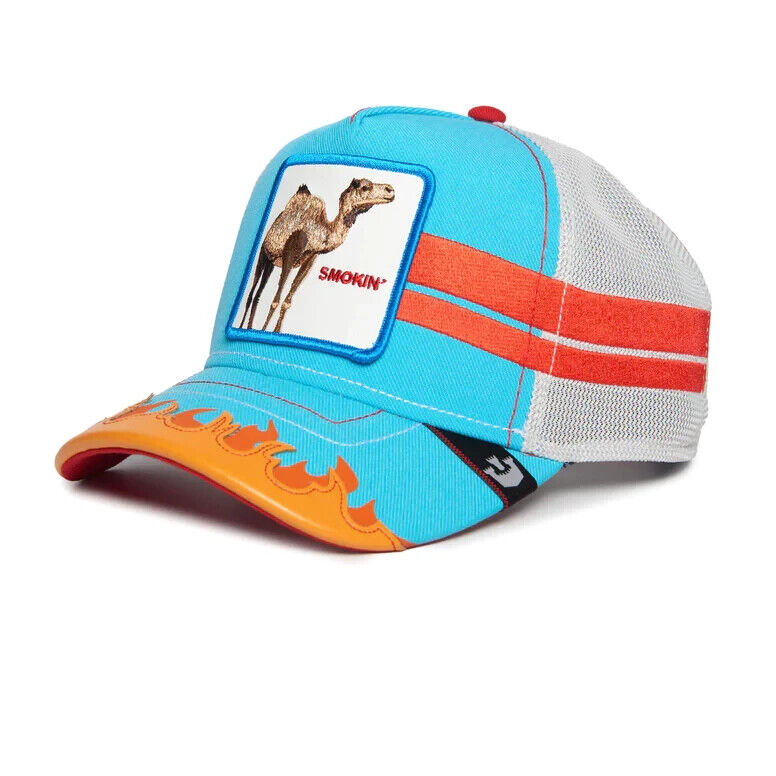 Goorin Bros Somebody Stop Me {Smokin'} Trucker Hat (Blue)