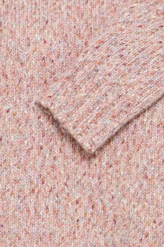 Ihfantia Turtleneck Sweater - Pink Melange