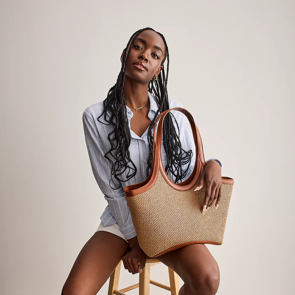 Charlotte Woven Tote
