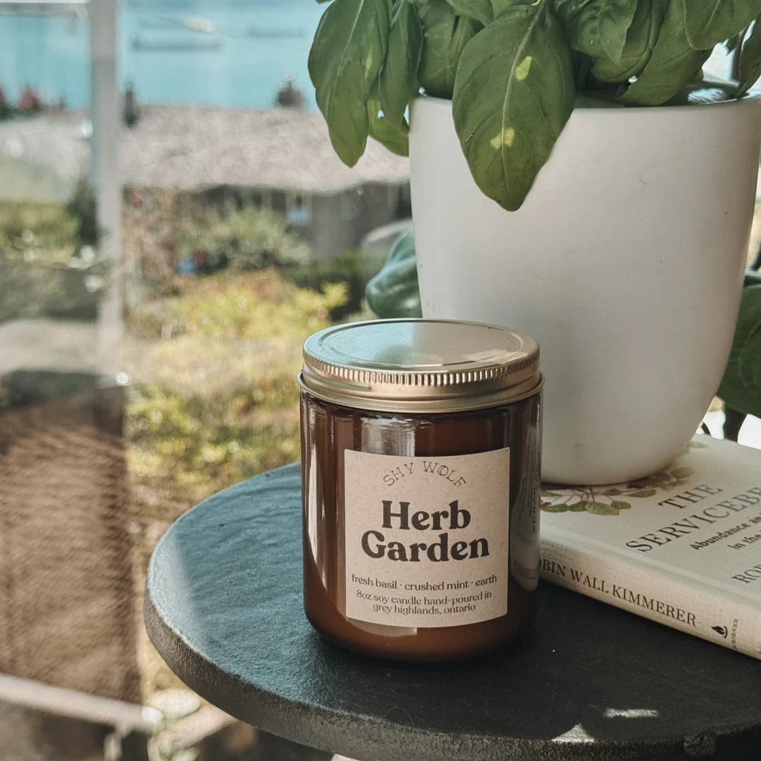 Herb Garden Soy Wax Candle