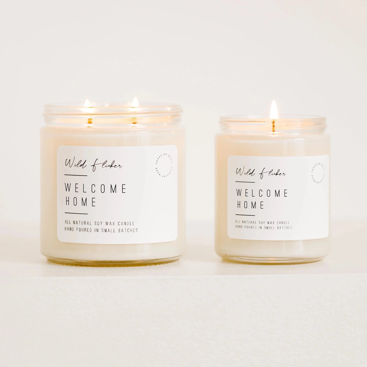 Welcome Home Double Wick Candle