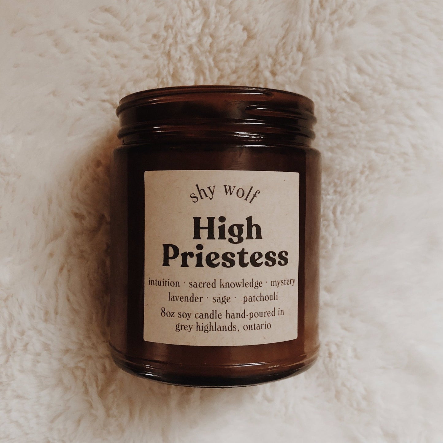 High Priestess Soy Wax Candle