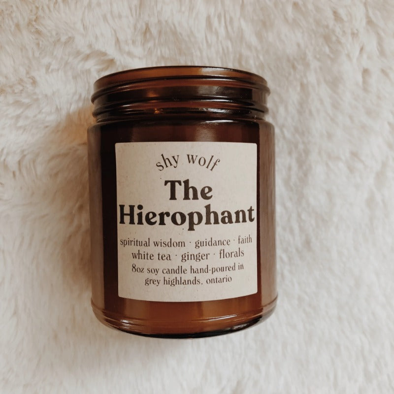 The Hierophant Soy Wax Candle