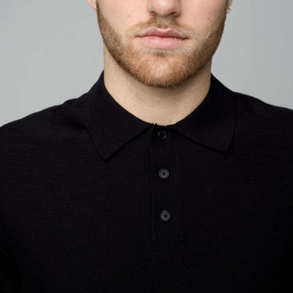 Tucker Polo Shirt (Black)