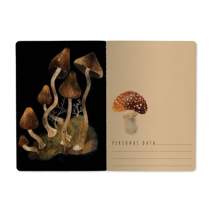 Forest Mushrooms Notebooks