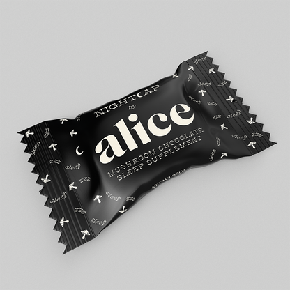 Nightcap Singles — mushroom chocolates for deep sleep
