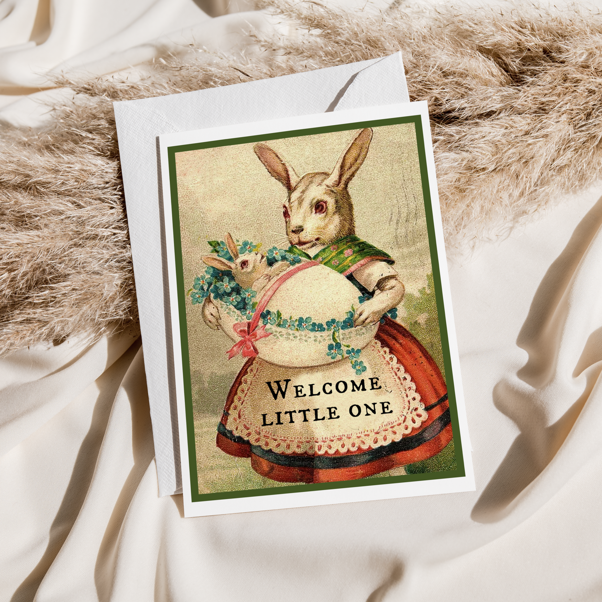 Welcome Little One Baby Card