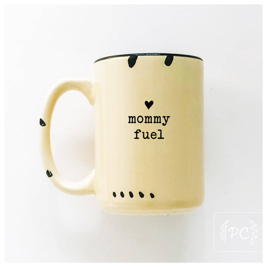 Mommy Fuel | Ceramic Mug (Yellow)