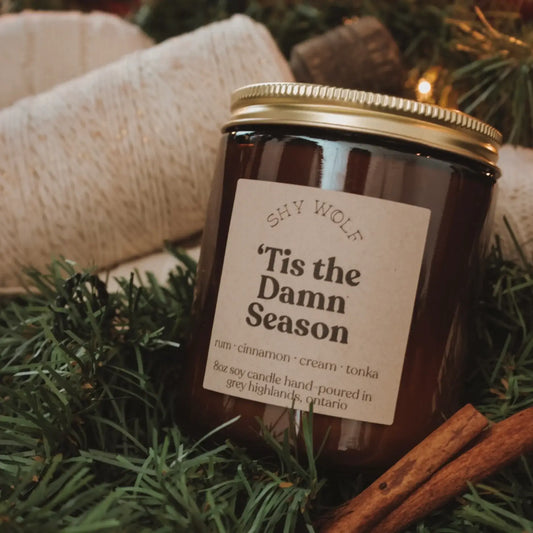'Tis the Damn Season Soy Wax Candle